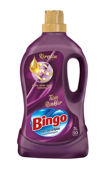 BİNGO SIVI DETERJAN TÜM RENKLER ONARAN KORUMA